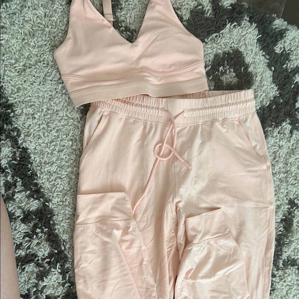 Peach Activewear Set